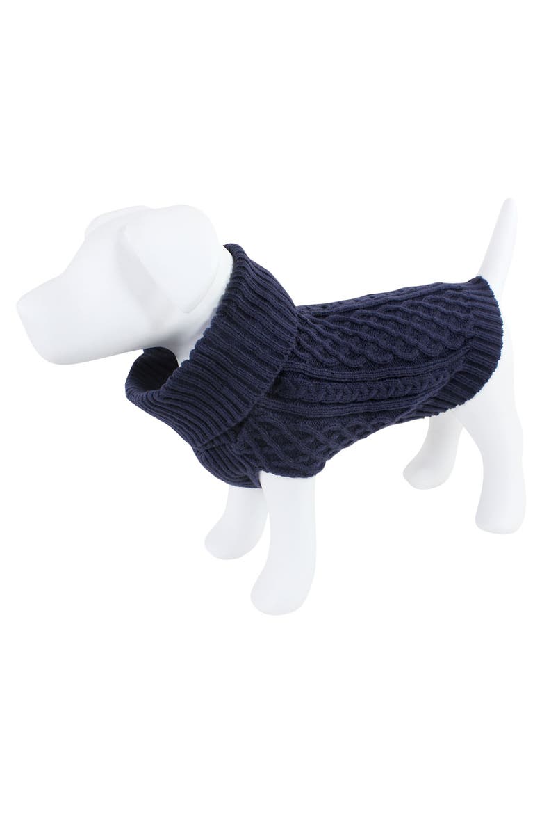 Pet Sweater, Main, color, Navy