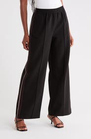 Reiss Robyn Side Stripe Wide Leg Pants
