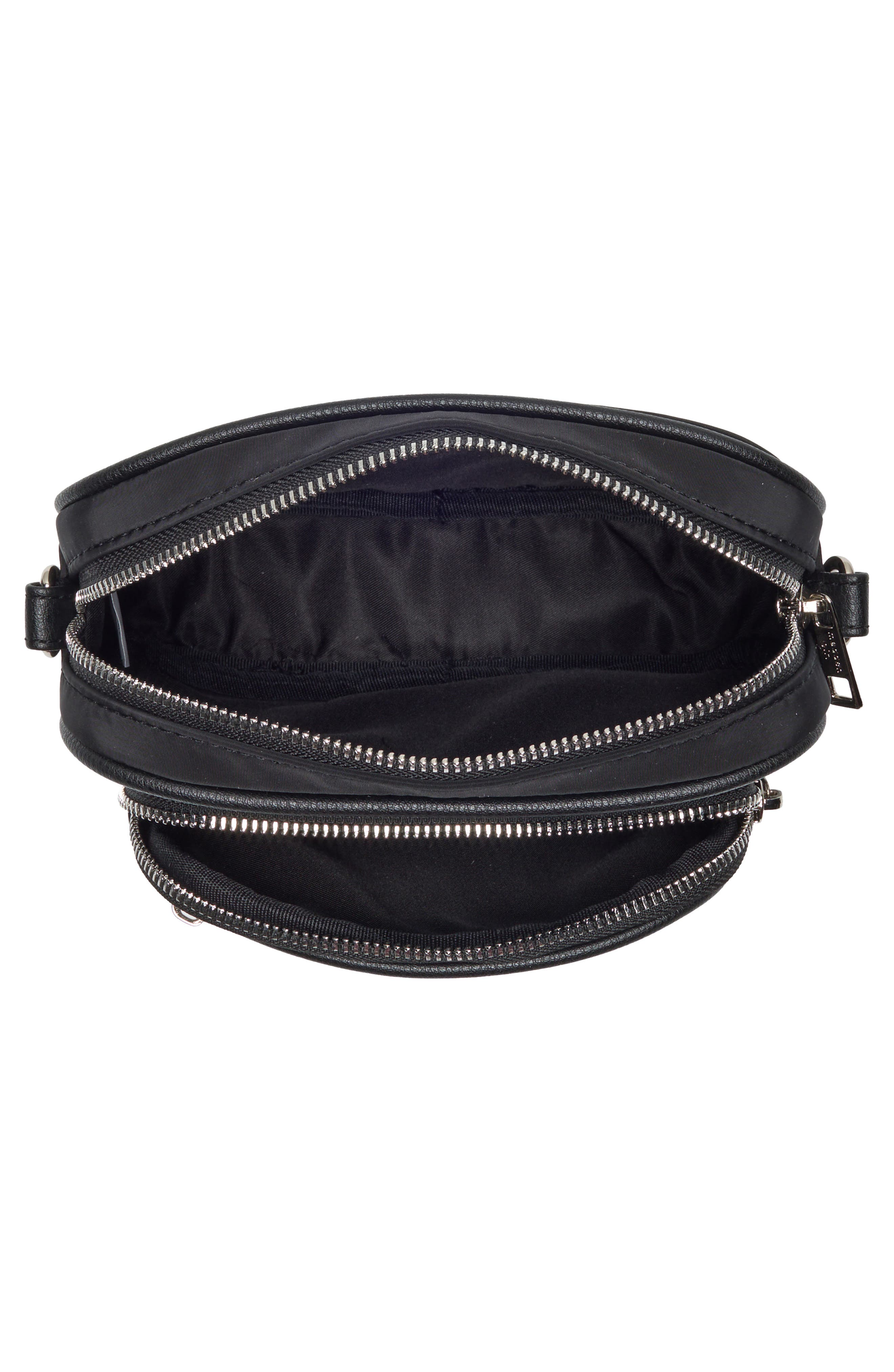 Madden Girl Nylon Camera Bag, Alternate, color, Black