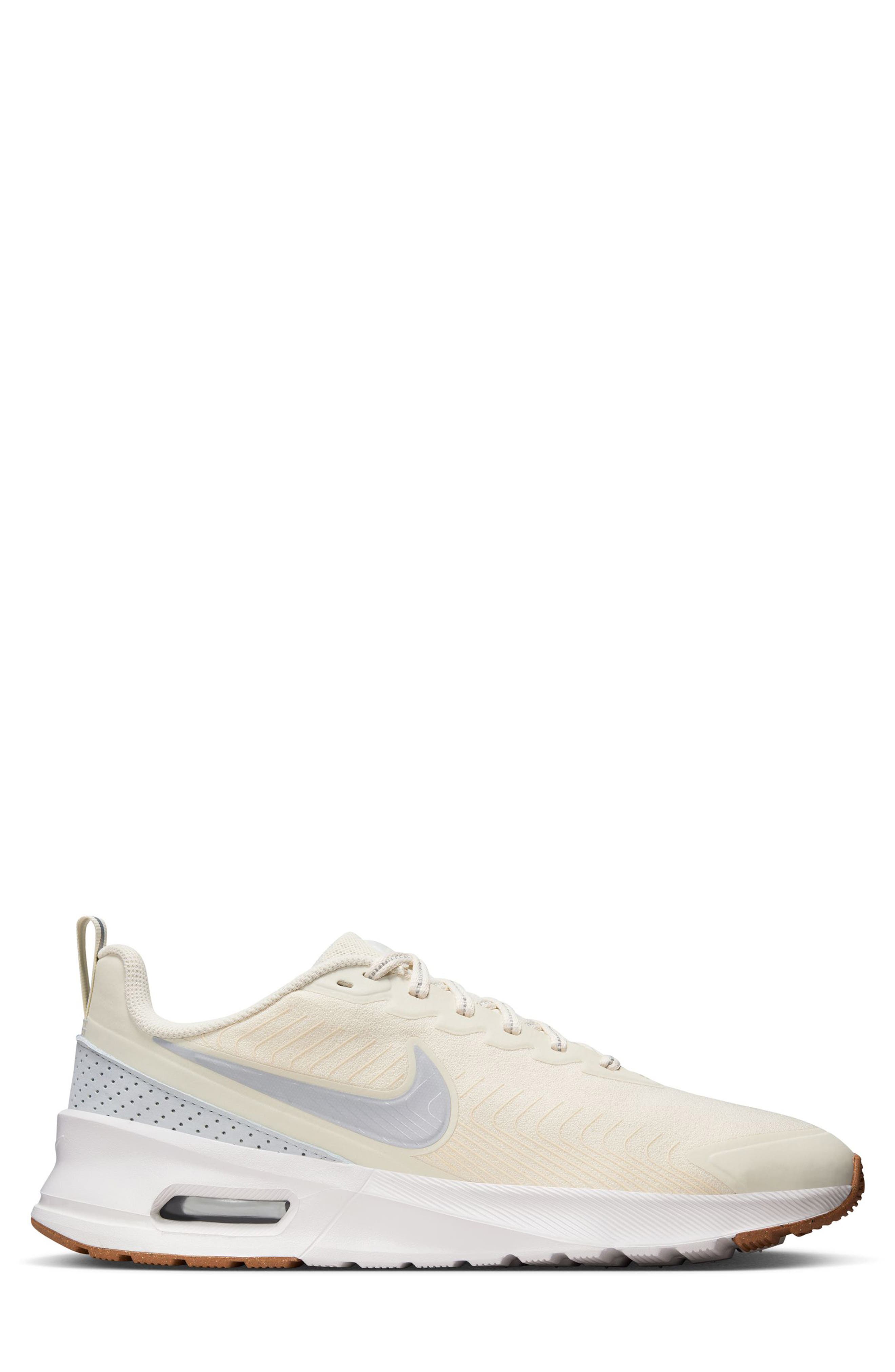 Nike Air Max Nuaxis Premium Sneaker, Alternate, color, Soft Pearl/ Pure Platinum