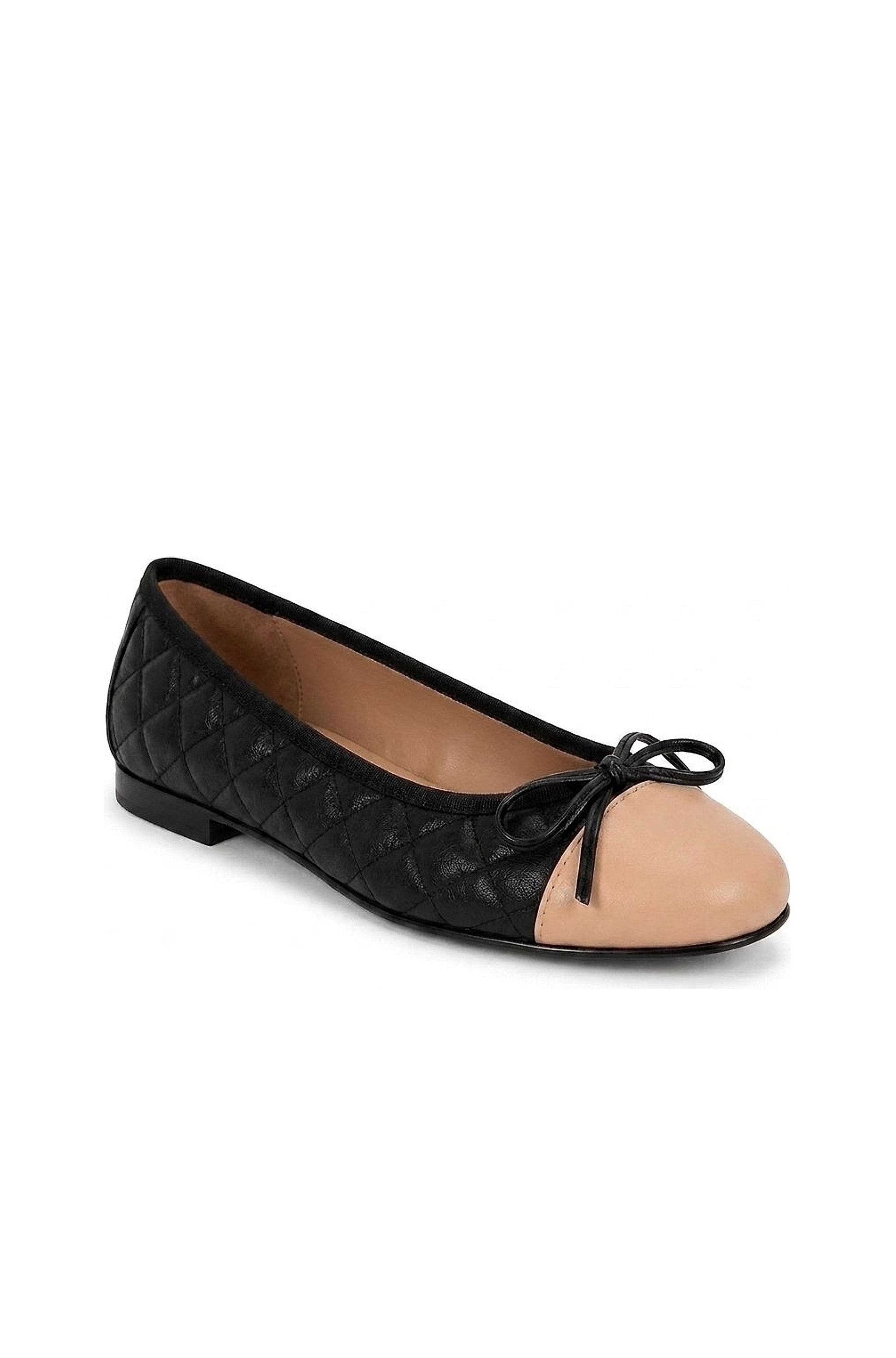Margot Ballet Flat, Main, color, Black
