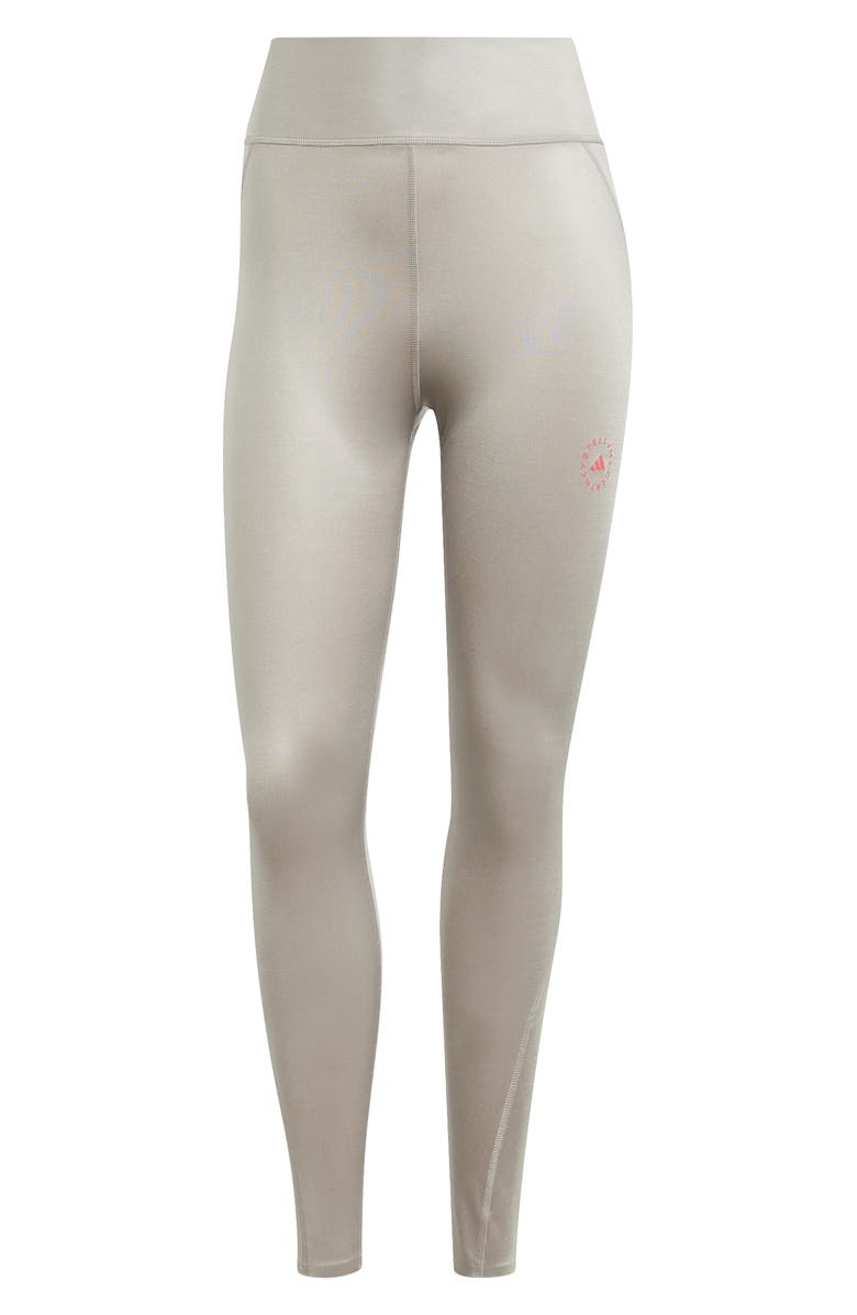 adidas by Stella McCartney TPR High Waist Compression Tights, Alternate, color, Clear Granite