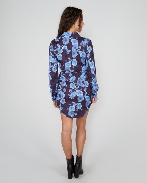 Lords Of Harlech Dorethy Shirt Dress In Blue