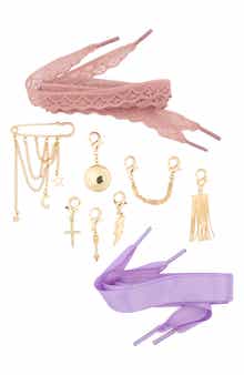 Leith 9-Piece Shoe Lace Charm Set