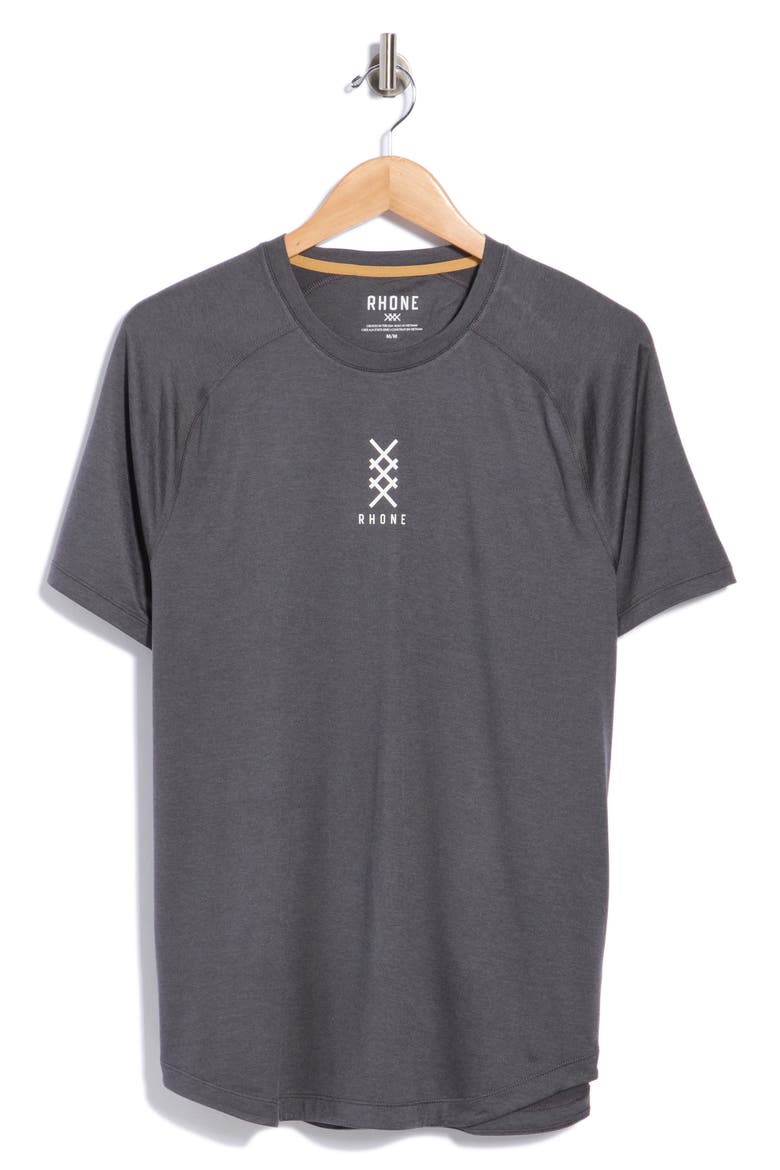 Atmosphere Graphic Performance T-Shirt, Main, color, ASPHALT