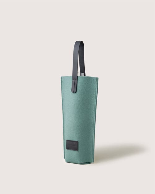 Graf & Lantz Graf Lantz Hana Merino Wool Bottle Bag In Green
