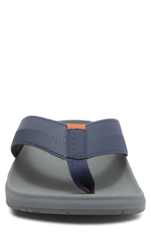 Reef The Raglan Flip Flop In Charcoal