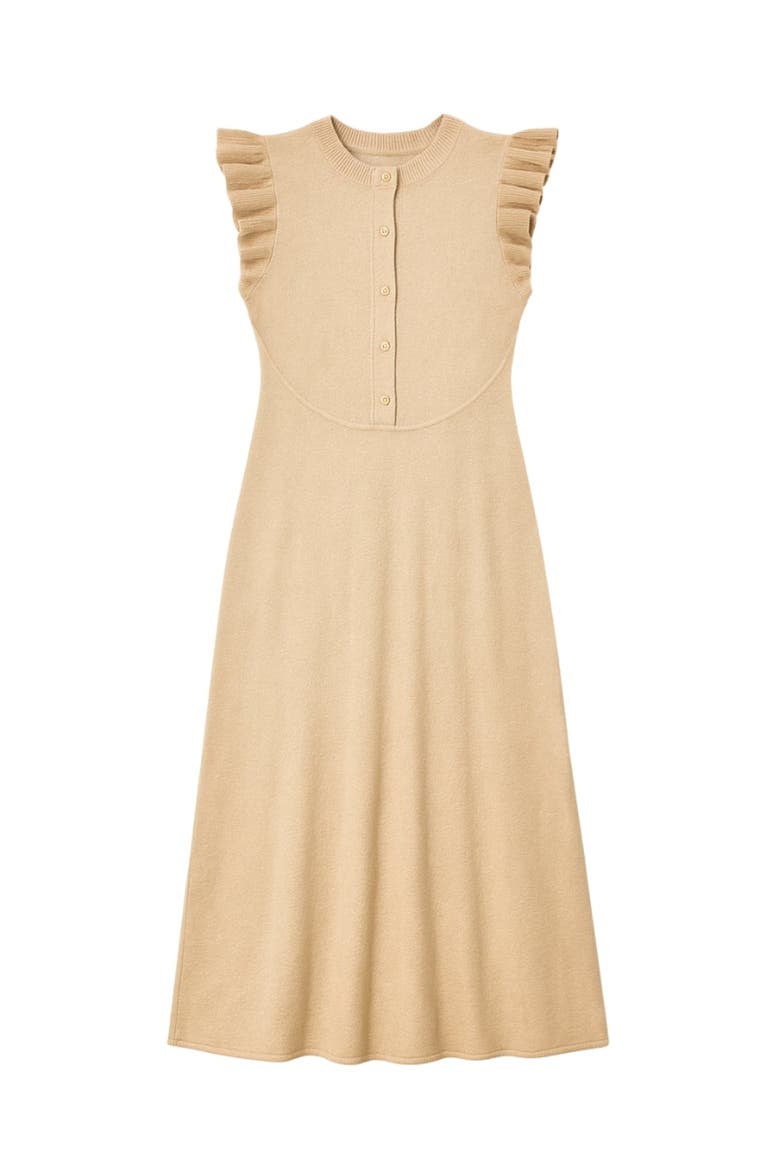 Rhea Sweater Midi Dress, Alternate, color, Oatmeal