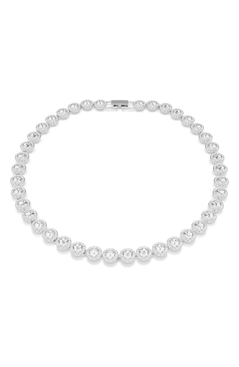 Swarovski Una All Around Crystal Necklace, Main, color,