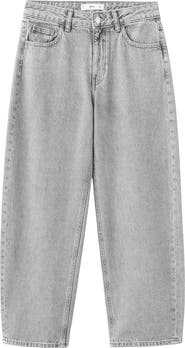 MANGO TEEN Low Rise Barrel Jeans