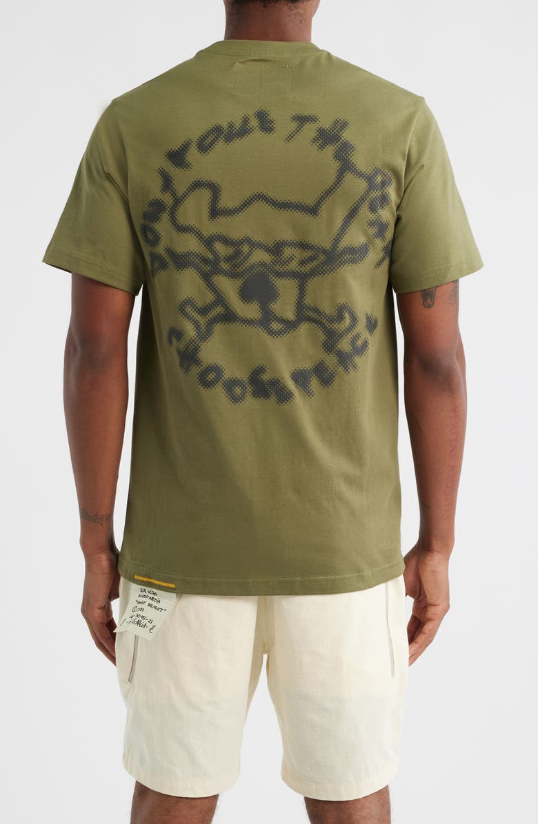 VIC GARCIA WORLD Tough As Nails Cotton Graphic T-Shirt, Alternate, color, Cypress