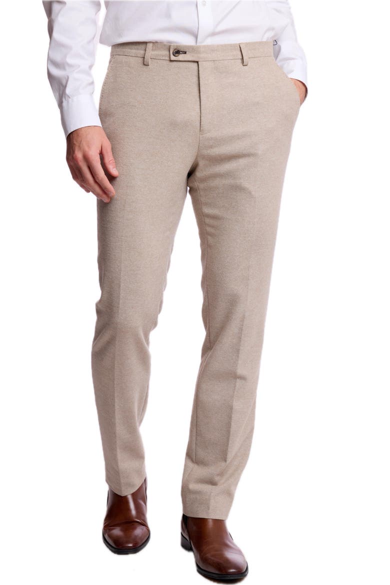 Downing Slim Fit Pants, Alternate, color, LATTE