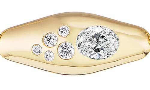 Uniform Object Mini Vessel Diamond Pendant Necklace In Burgundy