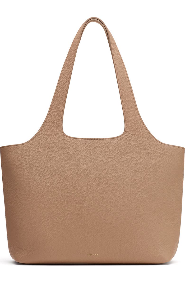 Cuyana System Zipper Tote 13-inch, Main, color, Cappuccino
