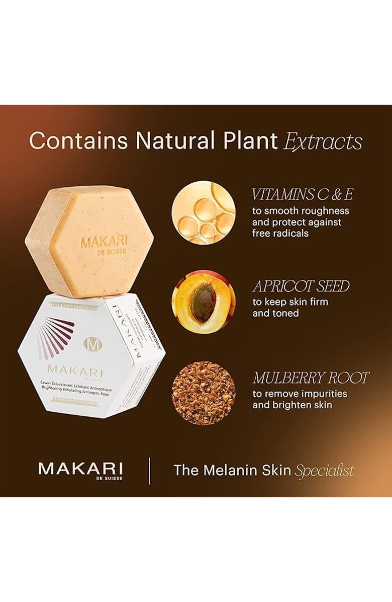Makari de Suisse Brightening Exfoliating Soap, Alternate, color, NO COLOR
