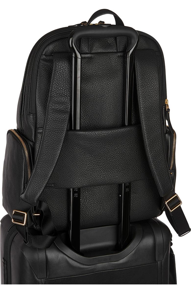 TUMI Calais Leather Computer Backpack, Alternate, color,