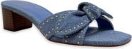 SHUSHOP Guinivere Studded Slide Sandal