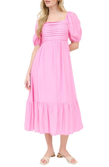 Blu Pepper Tiered Midi Dress