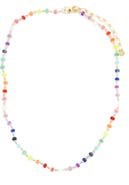 Panacea Mixed Crystal Beaded Necklace