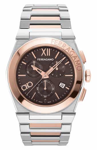 Vega Bracelet Chronograph Watch, 42mm