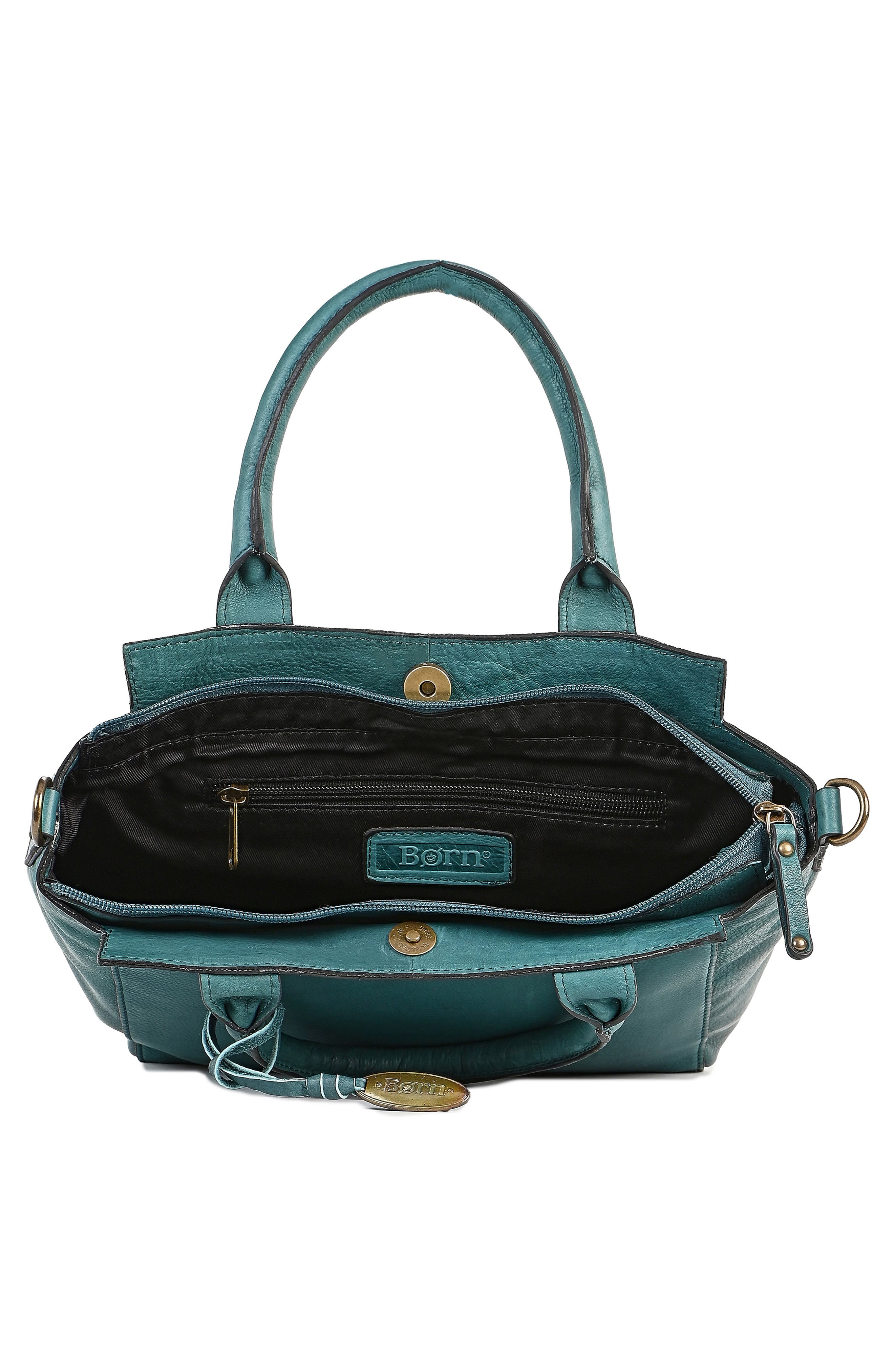 Børn Carville Leather Satchel, Alternate, color, 