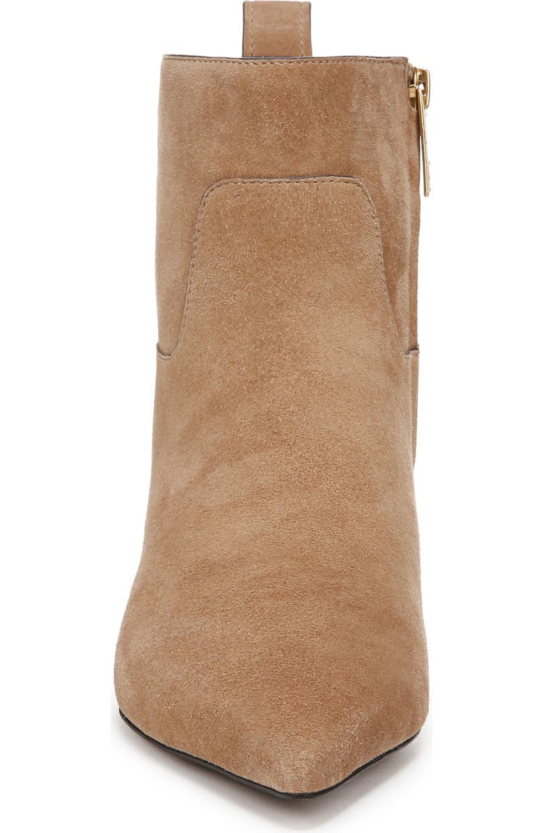 SARTO by Franco Sarto Mala Pointed Toe Kitten Heel Bootie, Alternate, color, Taupe