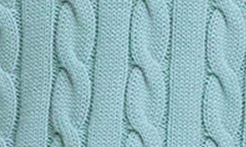 Boden Maeve Cable Knit V-neck Sweater Vest In Blue