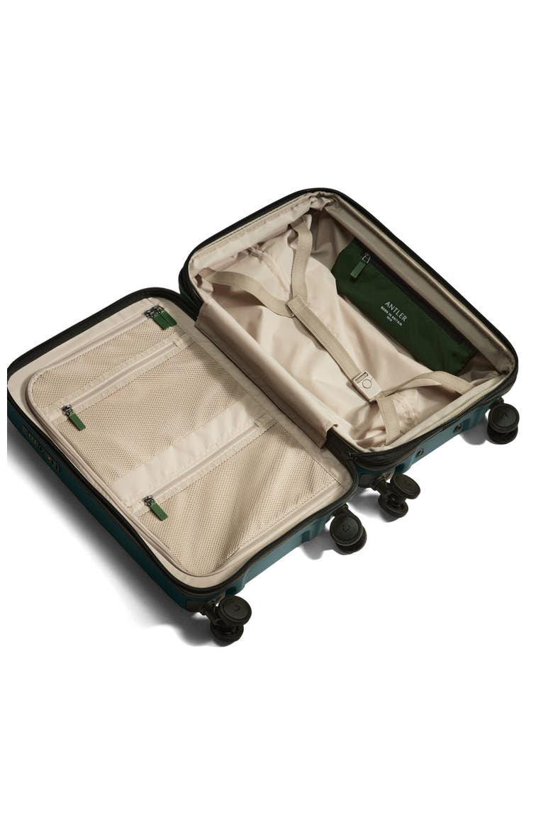 Icon Stripe Expendable Carry-on Luggage, Alternate, color, Glade Blue