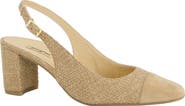 Paul Green Dallas Slingback Cap Toe Pump