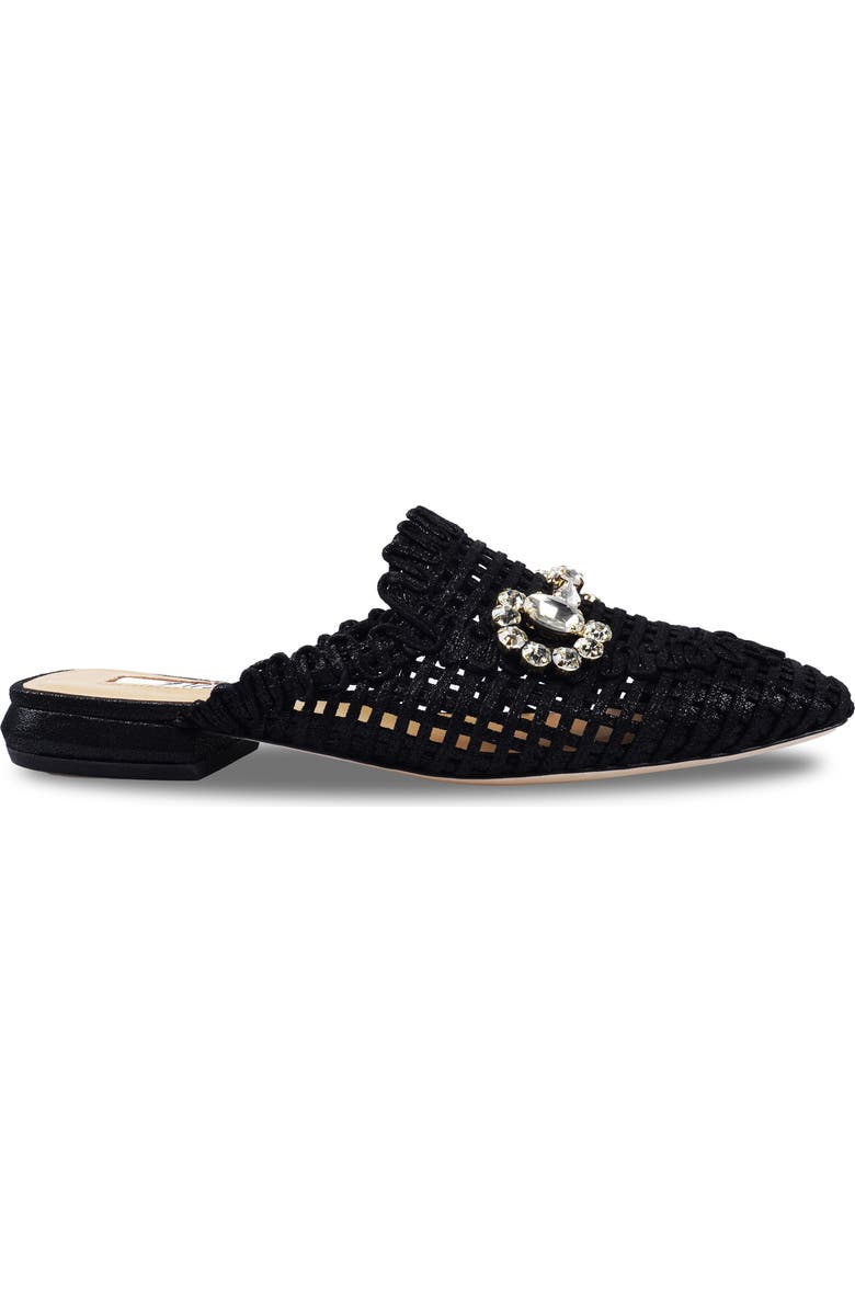 ZIGI Isabelle Crystal Bit Mule, Alternate, color, Black