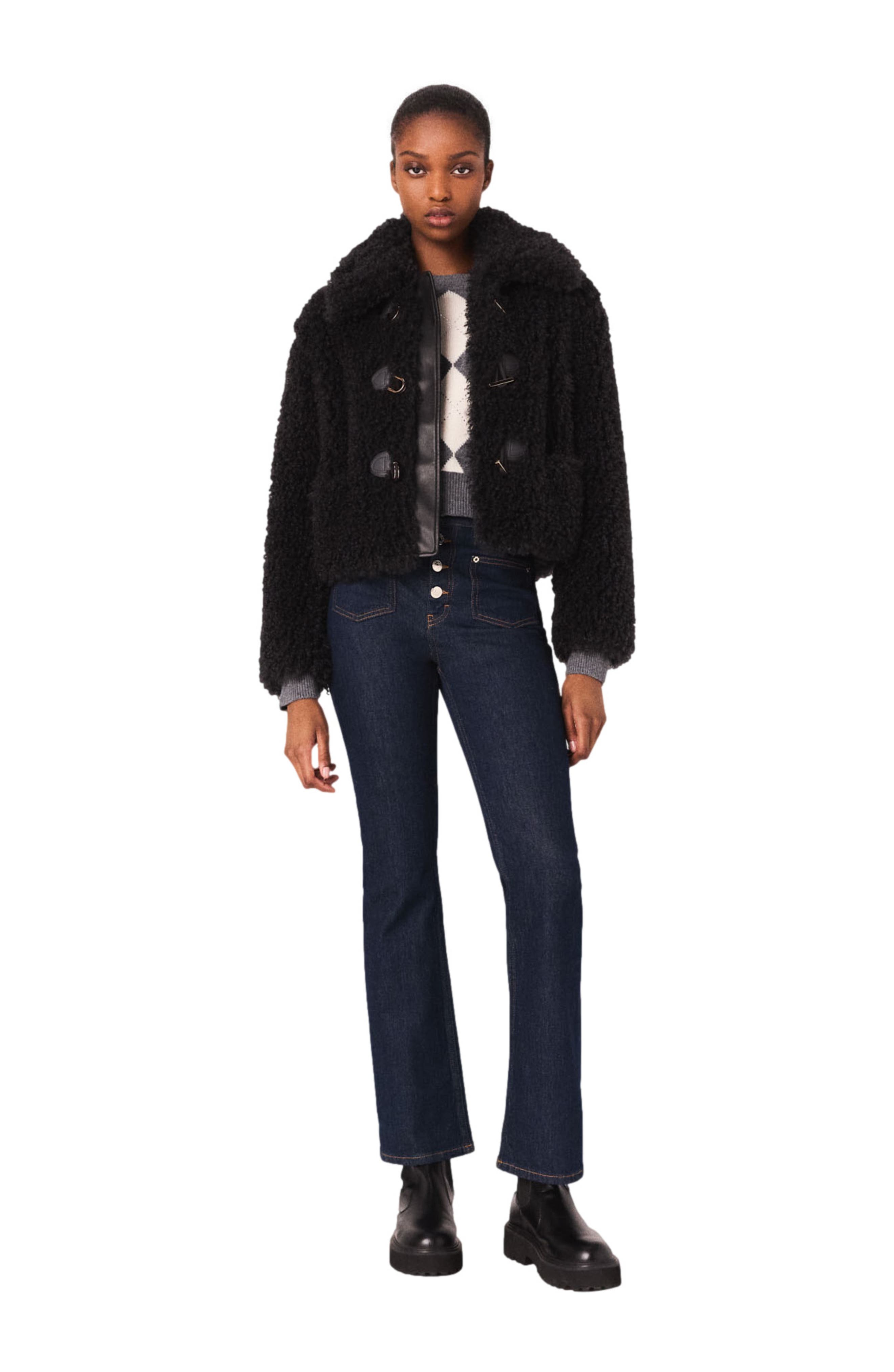 Short curly coat