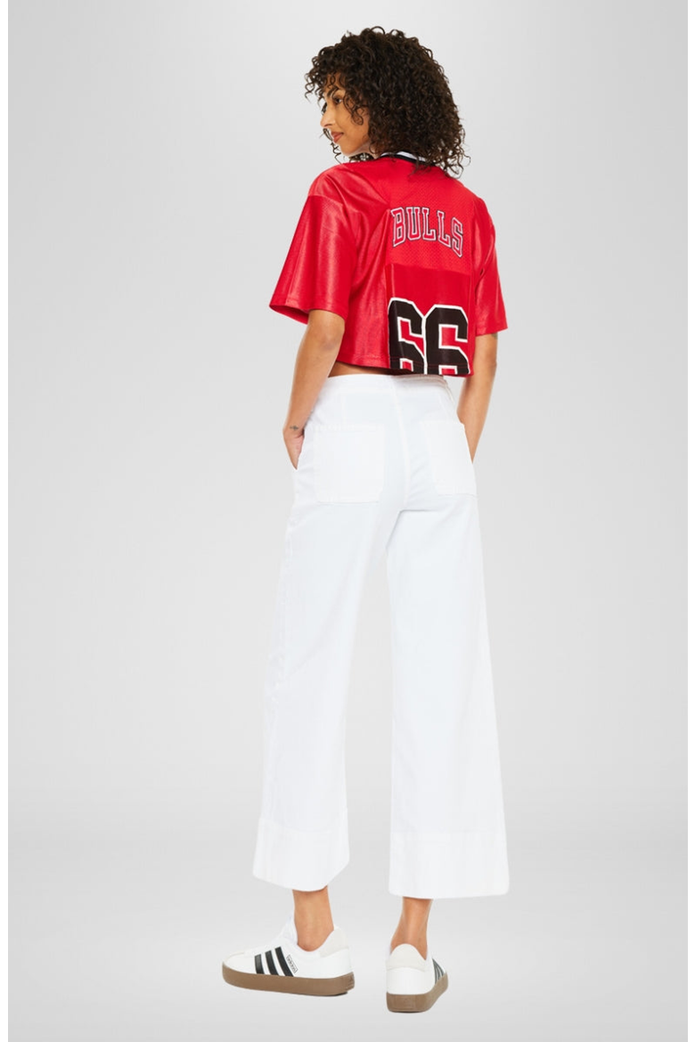 Stacy High Rise Wide Leg Jeans, Alternate, color, White