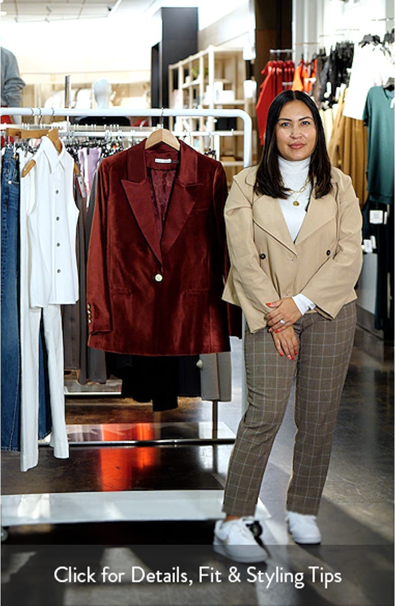 Silas Velvet Blazer, sales video thumbnail