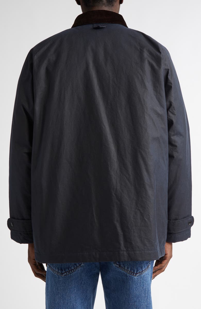 Drake's Water Repellent Waxed Cotton Coverall Jacket, Alternate, color, 