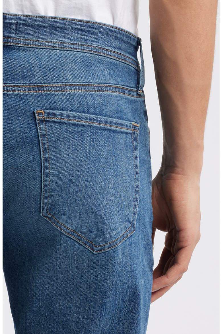 Straight Leg Stretch Jeans, Alternate, color, VINTAGE MEDIUM BLUE
