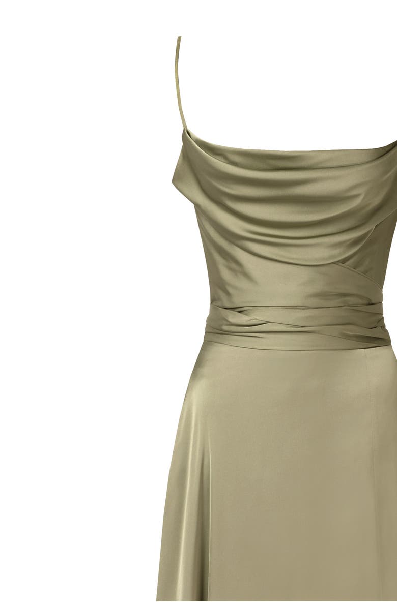 Milla Boudoir Silk Slip Dress, Alternate, color,