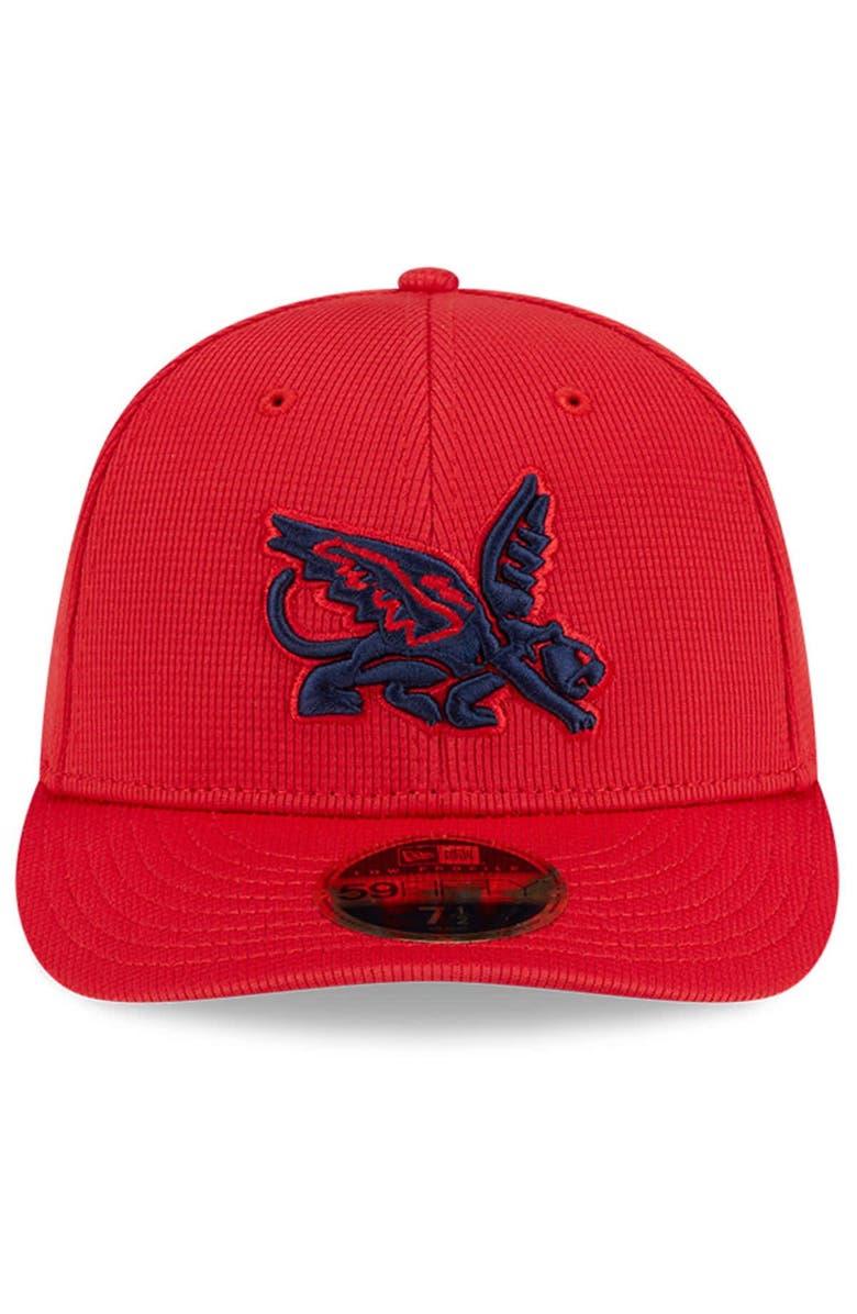 New Era Men's New Era Red Texas Rangers City Connect Batting Practice Low Profile 59FIFTY Fitted Hat, Alternate, color, Red