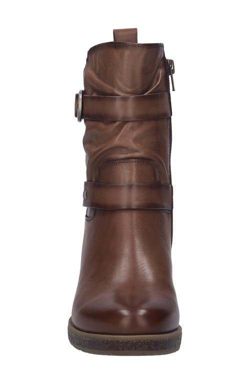 Josef Seibel Gloria 07 Platform Bootie In Brown