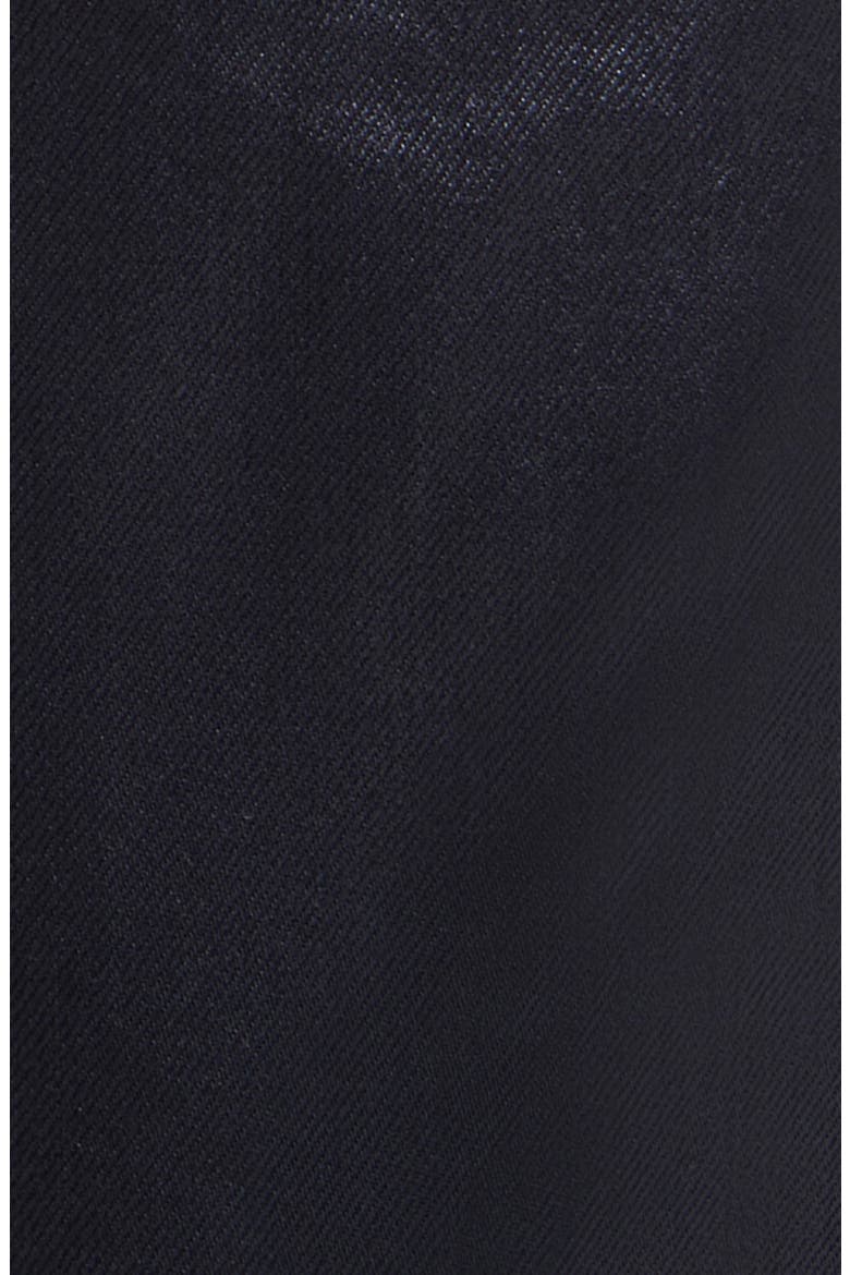 Beryl Coated Barrel Leg Pants, Alternate, color, BLACK