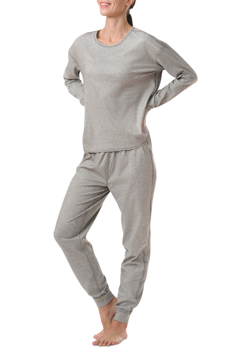 Splendid Reversible Pullover & Joggers Pajamas, Alternate, color, 