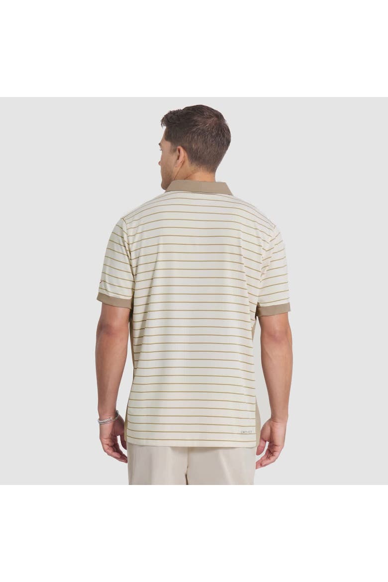 Men's Nike  Natural Arizona Cardinals 2025 Rivalries Collection Sideline Victory Striped Dri-FIT Polo, Alternate, color, Natural