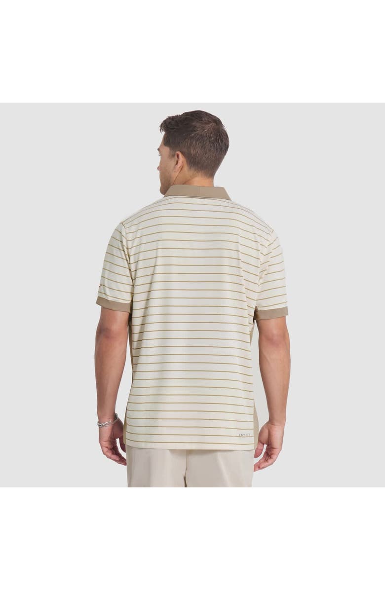 Nike Men's Nike Natural Arizona Cardinals 2025 Rivalries Collection Sideline Victory Striped Dri-FIT Polo, Alternate, color, Natural