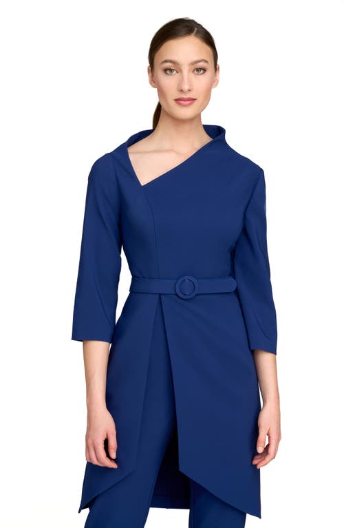 Kay Unger Perdita Jumpsuit In Admiral Blue