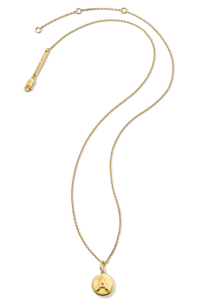 Kendra Scott Initial Pendant Necklace, Alternate, color,