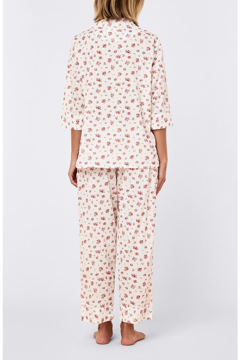 Swiss Dot Crop Pajamas, Alternate, color, POSY FLORAL