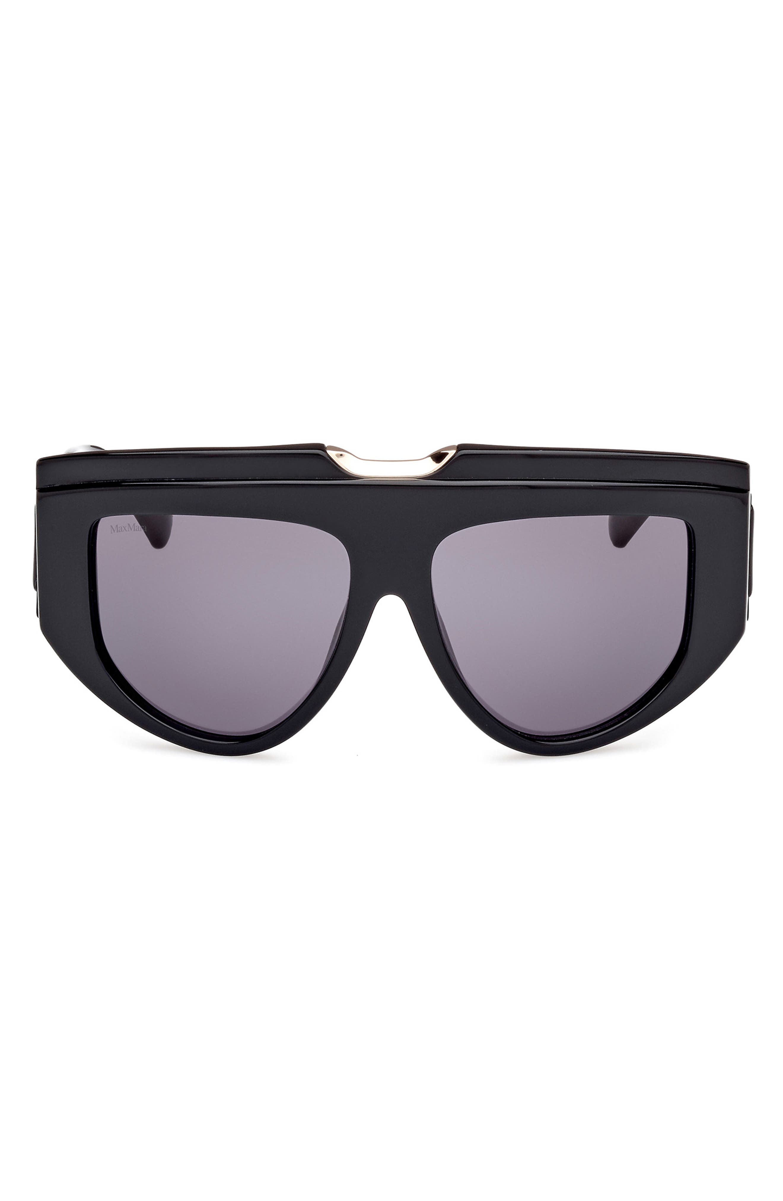 Max Mara 57mm Shield Sunglasses
