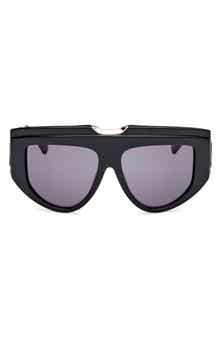 Max Mara 57mm Shield Sunglasses