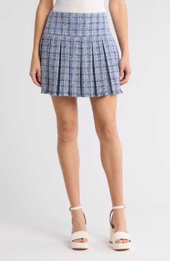 ALICE+OLIVIA プリーツ ミニスカート EMILIE Alice + Olivia - エミリー・プリーツ・フレイド・ミニスカート