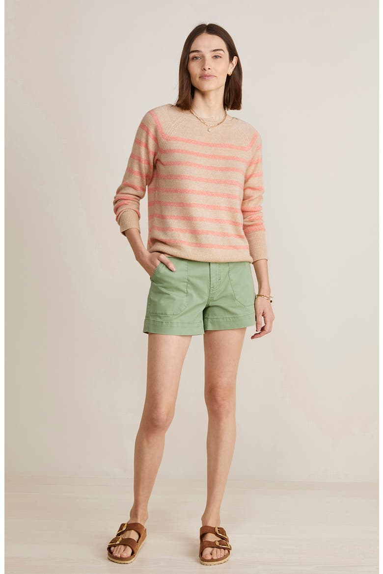 Cashere & Linen Boatneck Sweater, Alternate, color, OATMEAL HEATHER