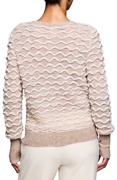 Nic + Zoe Nic+zoe Wave Wool & Alpaca Blend Sweater In White